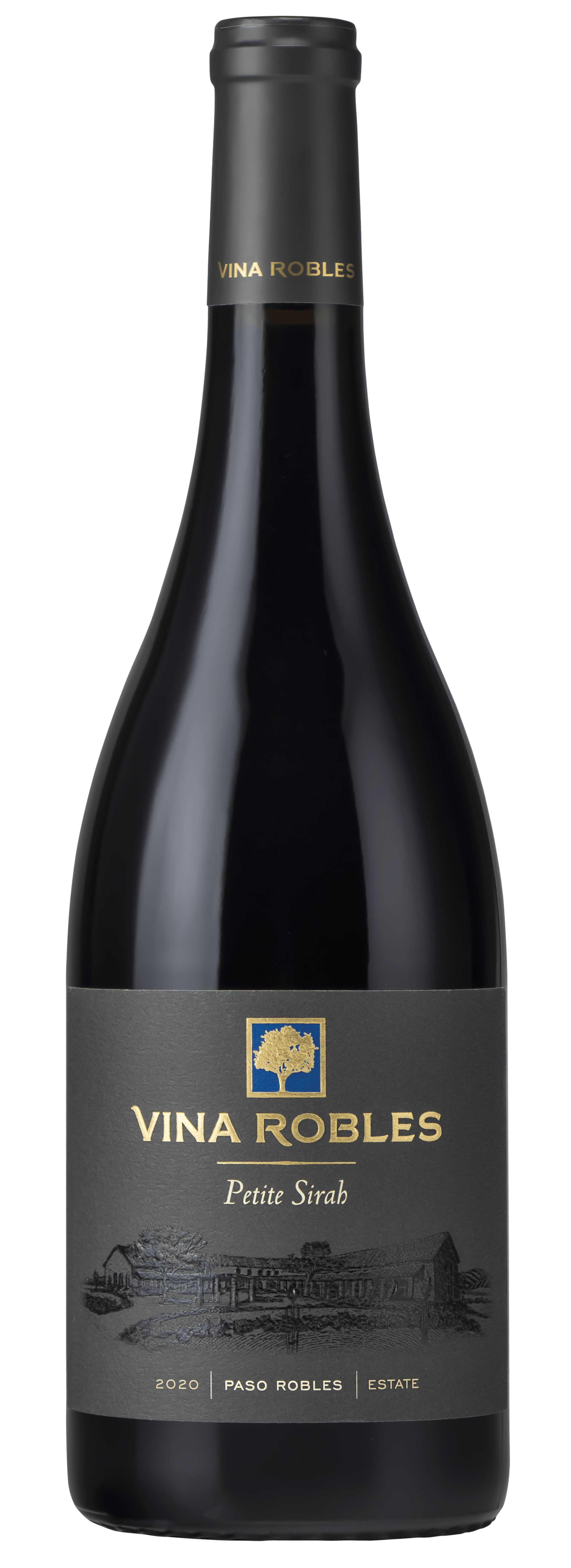 Bottle of 2020 Vina Robles Petite Sirah